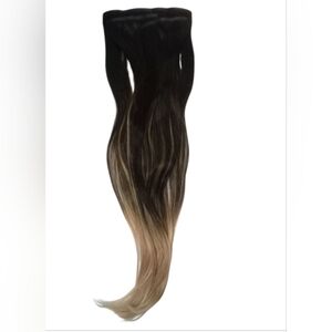 Bellami Silk Seam 24" Dark Brown/Dirty Blonde Balayage Hair Extensions